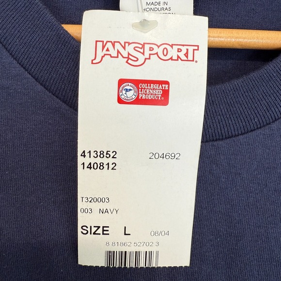 VTG UC Santa Cruz Banana Slugs Shirt Large 90s‎ Pulp Fiction Travolta RARE NEW - Picture 3 of 10